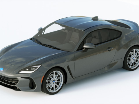 Subaru BRZ 2022 3D Model