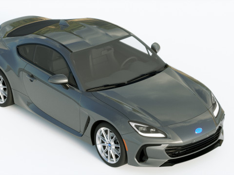 Subaru BRZ 2022 3D Model