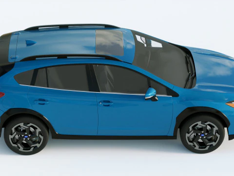 Subaru Crosstrek 2021 3D Model