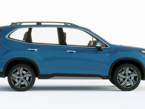 Subaru Forester 2019 3D Model