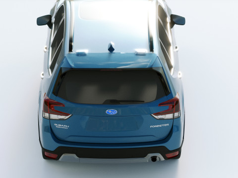 Subaru Forester 2019 3D Model
