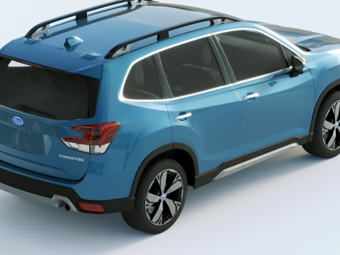 Subaru Forester 2019 3D Model