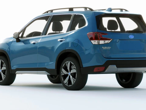 Subaru Forester 2019 3D Model