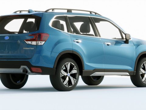 Subaru Forester 2019 3D Model