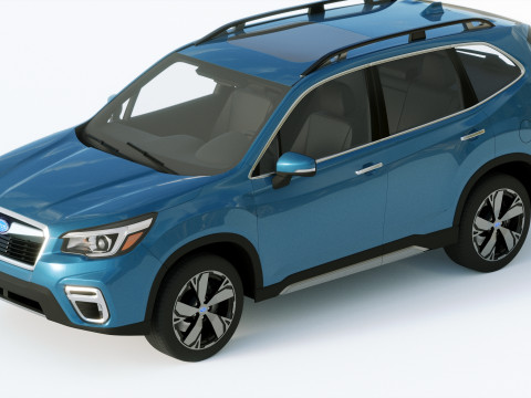 Subaru Forester 2019 3D Model