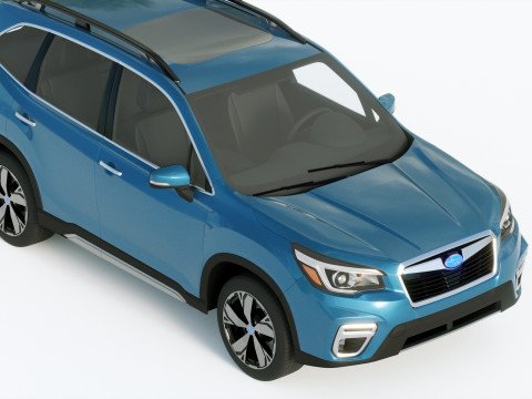Subaru Forester 2019 3D Model