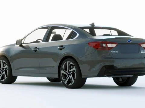 Subaru Legacy 2020 3D Model