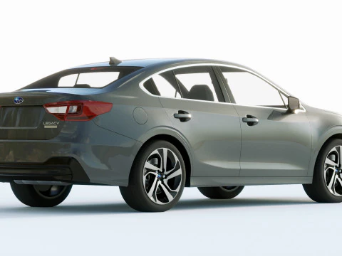 Subaru Legacy 2020 3D Model