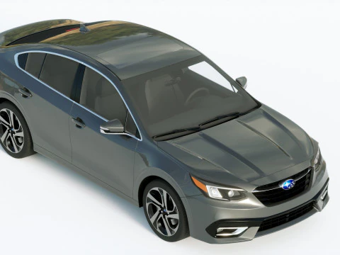 Subaru Legacy 2020 3D Model