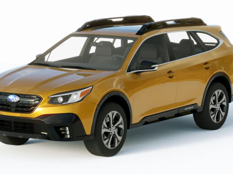 Subaru Outback 2020 3D Model