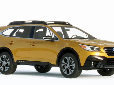 Subaru Outback 2020 3D Model