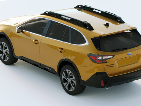 スバル アウトバック 2020 3Dモデル