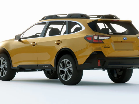 Subaru Outback 2020 3D Model