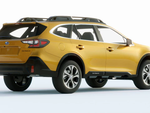 Subaru Outback 2020 3D Model