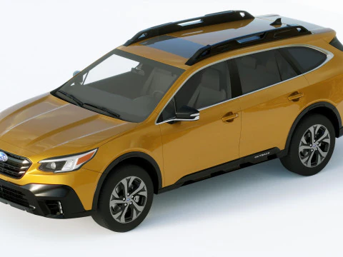 Subaru Outback 2020 3D Model