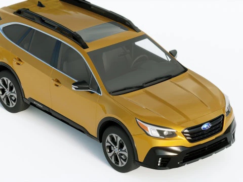 Subaru Outback 2020 3D Model