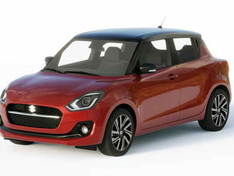 Suzuki Swift 2021 3D Model