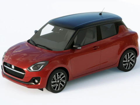 Suzuki Swift 2021 3D Model