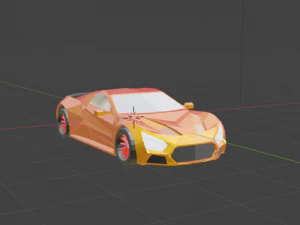 Modello di auto intelligente 3D Modello 3D