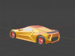 3d smart model car 3D Model