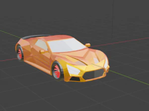 3d smart model car 3D Model