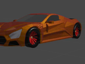 3d smart model car 3D Model