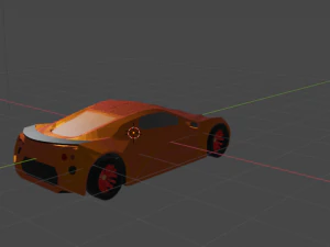 3d smart model car 3D Model