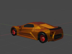 3d smart model car 3D Model