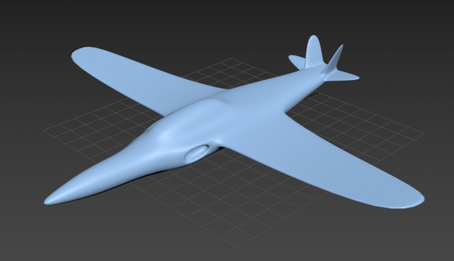 airplane Modèle 3D .c4d .max .obj .3ds .fbx .stl .blend 