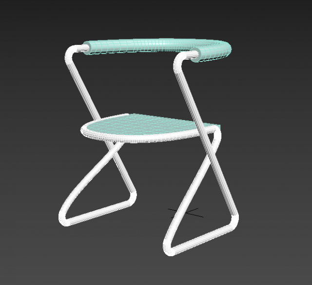 chair 3D Model .c4d .max .obj .3ds .fbx .stl .blend 