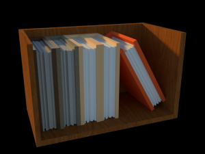 bookshelf 3D Модель
