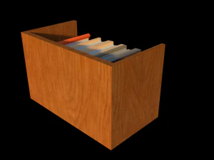 bookshelf 3D Model