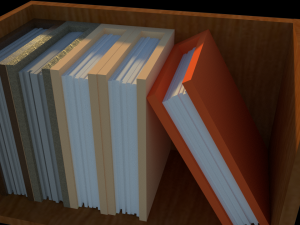 bookshelf Modèle 3D