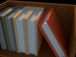 bookshelf 3D Model