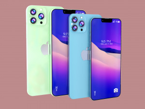 Iphone 13 pro max 3D मॉडल