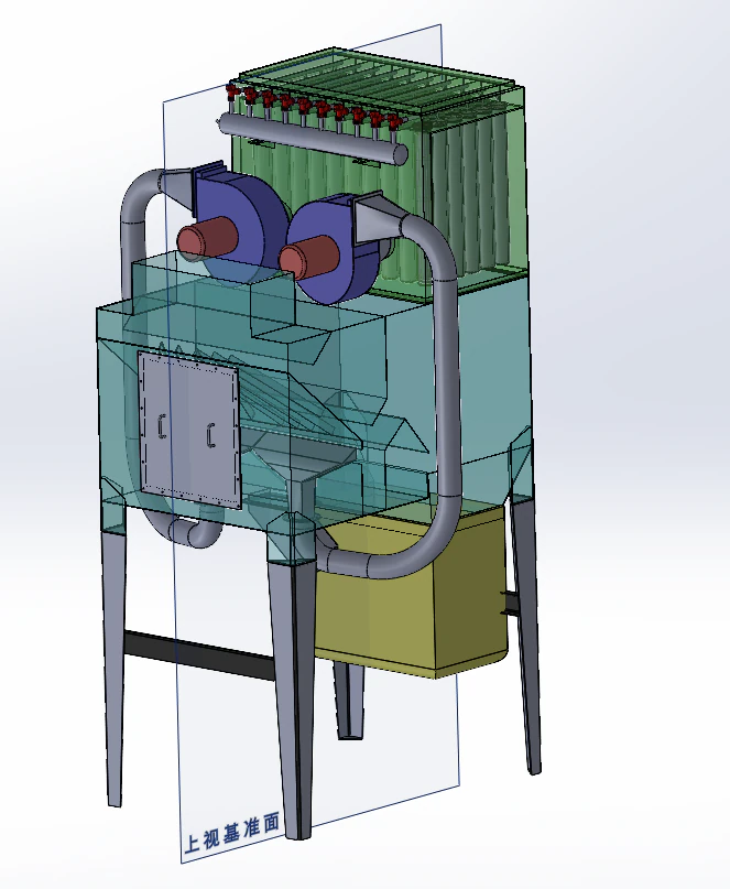 Air separator 3D Model .c4d .max .obj .3ds .fbx .stl .blend 