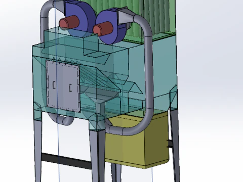 エアセパレーター 3Dモデル