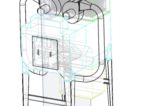 Air separator 3D Model