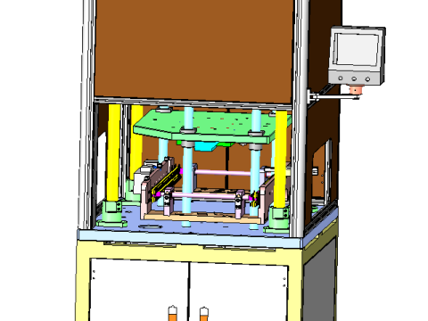 Automatic cutting machine 3Dモデル