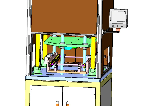 Automatic cutting machine 3D Model