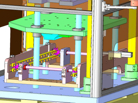 Automatic cutting machine 3D Model