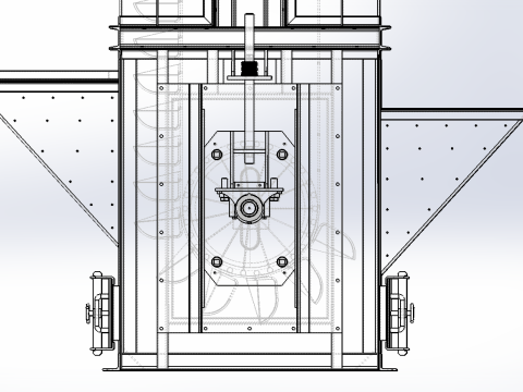 Bucket elevator Modelo 3D