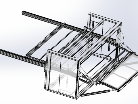 Leather conveyor Model 3D