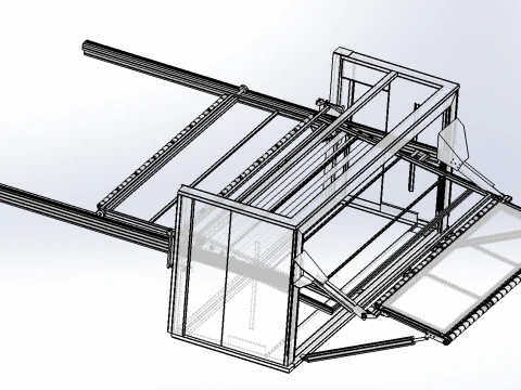 Leather conveyor 3D Model