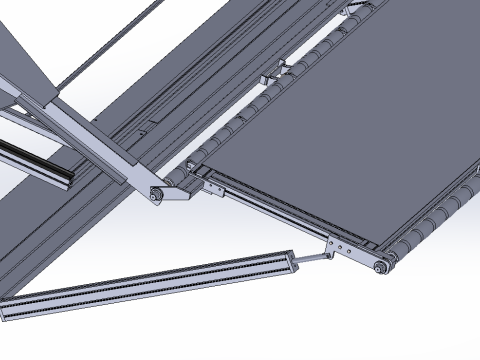 Leather conveyor Model 3D