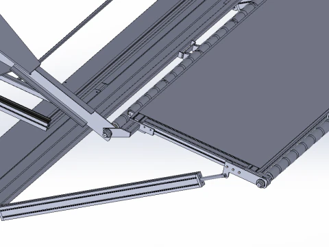 Leather conveyor 3D Model