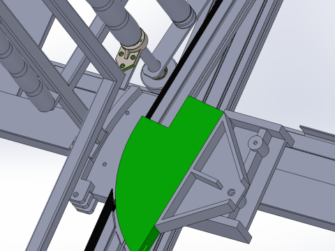Leather conveyor Model 3D