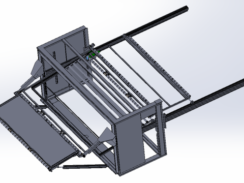 Leather conveyor Model 3D