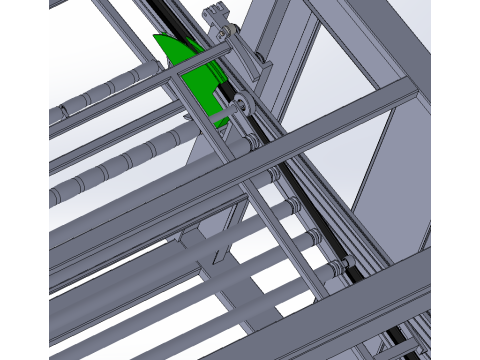 Leather conveyor Model 3D