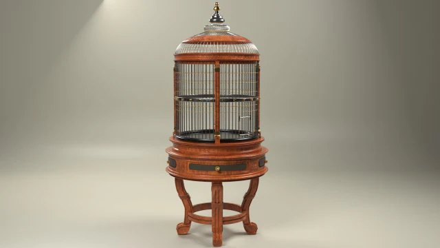 gaiola Modelo 3D .c4d .max .obj .3ds .fbx .stl .blend